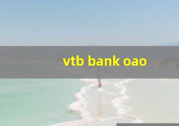 vtb bank oao